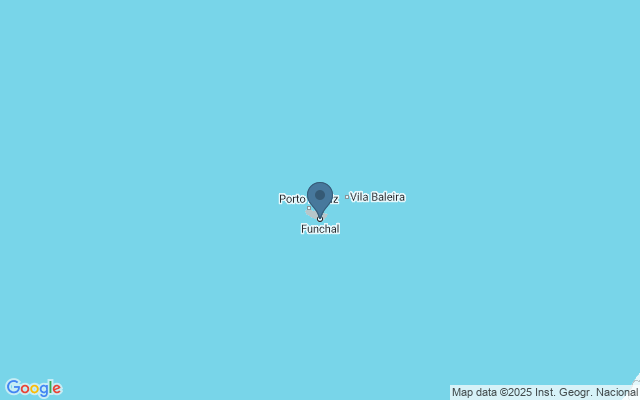 Kaart met locatie Kathedraal van Funchal